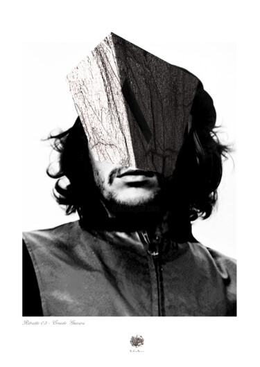 Digitale Kunst mit dem Titel "Ernesto" von Enzo Ceglie, Original-Kunstwerk, Digitale Collage