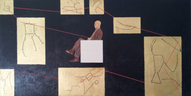 Malarstwo zatytułowany „il-viaggiatore-dell…” autorstwa Enzo Ceglie, Oryginalna praca, Olej