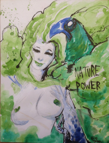 Incisioni, stampe intitolato "Nature-Power" da Enzo Furfaro, Opera d'arte originale, Acquaforte
