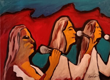 Painting titled "Coriste" by Enzo Martano, Original Artwork, Oil