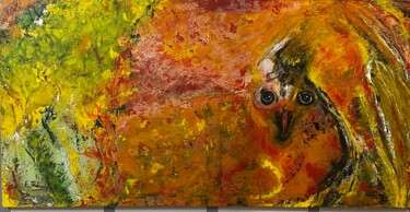 Картина под названием "Creature del bosco" - Enzo Matranga, Подлинное произведение искусства, Акрил Установлен на Деревянная…