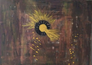 Pintura titulada "notte di sole" por Enzo Battaglini (EZO), Obra de arte original, Acrílico