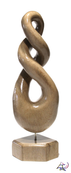 Sculpture intitulée "Twist Pikorua" par Enzo Jolivet, Œuvre d'art originale