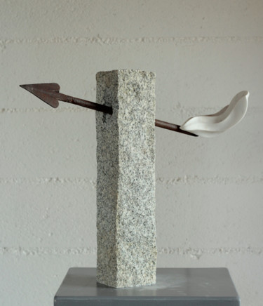 "sweet arrow" başlıklı Heykel Enzoyote tarafından, Orijinal sanat, Taş
