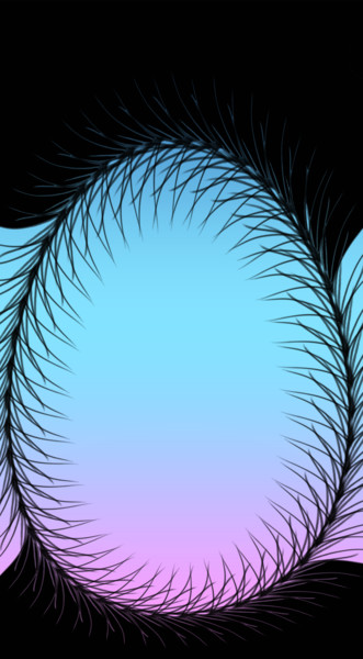 Digital Arts titled "OvO #ArtistSupportP…" by Otto Quadros, Original Art, Digital Painting