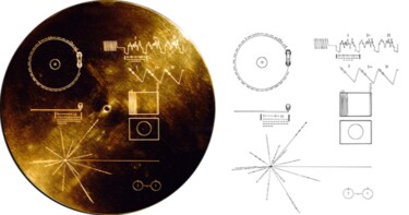 Digital Arts titled "Golden record" by Equal Page, Original Artwork, AI generated image