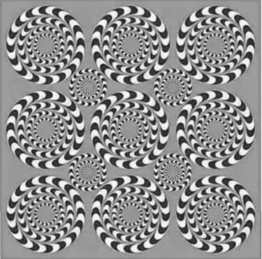 Digitale Kunst getiteld "Spin" door Equal Page, Origineel Kunstwerk, AI gegenereerde afbeelding