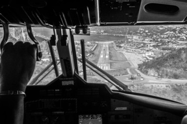 Saint Barth Landing Photography titled "Saint Barth Landing" by Emmanuel Quinart, Original Art, Digital Photography