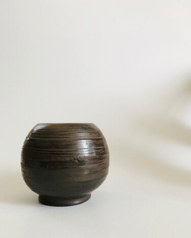 Sculpture titled "EUPHONY (Black Pott…" by Erdem Aybar, Original Artwork, Ceramics