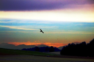 Fotografie mit dem Titel "gefährlicher Himmel" von Dirk Dahlmann, Original-Kunstwerk, Digitale Fotografie