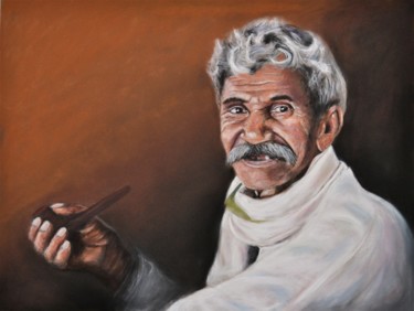 "Tooth" başlıklı Resim Erdna Andre tarafından, Orijinal sanat, Pastel