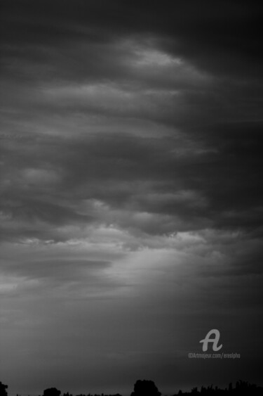 Photography titled "Ciel tourmenté" by Erealpha, Original Artwork, Non Manipulated Photography