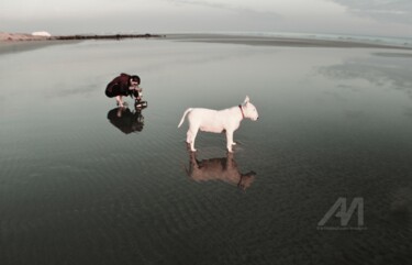 Fotografie getiteld "The dog" door Erealpha, Origineel Kunstwerk, Niet gemanipuleerde fotografie