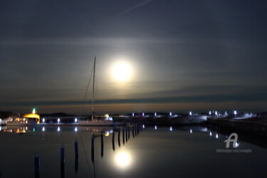 Photography titled "Moonlight" by Erealpha, Original Artwork, Non Manipulated Photography