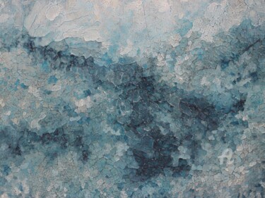 Peinture intitulée "BLUE #3" par Erealpha, Œuvre d'art originale, Acrylique Monté sur Châssis en bois