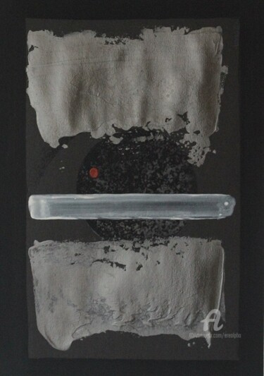 Peinture intitulée "Hémisphères" par Erealpha, Œuvre d'art originale, Acrylique