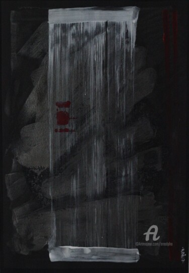 Peinture intitulée "Abstract #2" par Erealpha, Œuvre d'art originale, Acrylique