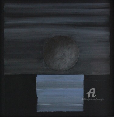 Malerei mit dem Titel "Objet Mental" von Erealpha, Original-Kunstwerk, Acryl