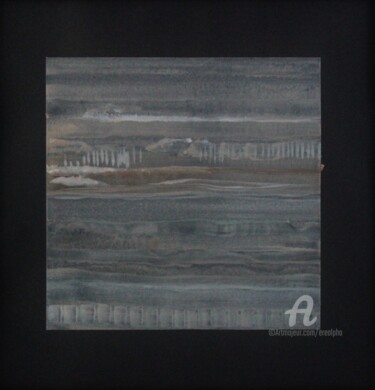 Peinture intitulée "Landscape of sand a…" par Erealpha, Œuvre d'art originale, Acrylique