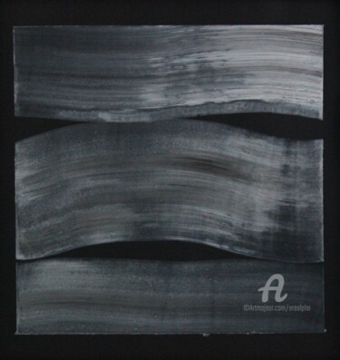 Malerei mit dem Titel "3 flux" von Erealpha, Original-Kunstwerk, Acryl