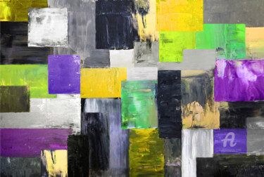 "Abstract 117" başlıklı Tablo Mimi Eres tarafından, Orijinal sanat, Akrilik