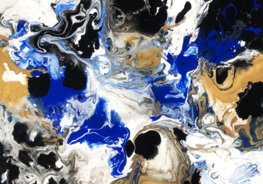 "Deep blue" başlıklı Tablo Mimi Eres tarafından, Orijinal sanat, Akrilik