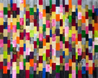 "Patterns  n;16" başlıklı Tablo Mimi Eres tarafından, Orijinal sanat, Akrilik