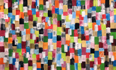 Malerei mit dem Titel "Patterns  n. 22/25" von Mimi Eres, Original-Kunstwerk, Acryl