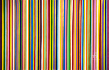 Peinture intitulée "Stripes 22/31" par Mimi Eres, Œuvre d'art originale, Acrylique