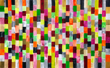 Pintura titulada "Patterns  n. 22/42" por Mimi Eres, Obra de arte original, Acrílico