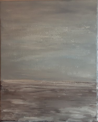 Painting titled "In Winter Time" by Erial, Original Artwork, Acrylic