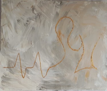 Peinture intitulée "Retour à l'anormal" par Erial, Œuvre d'art originale, Acrylique