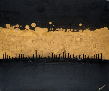 Downtown Peinture intitulée "Downtown" par Maseko, Œuvre d'art originale, Acrylique