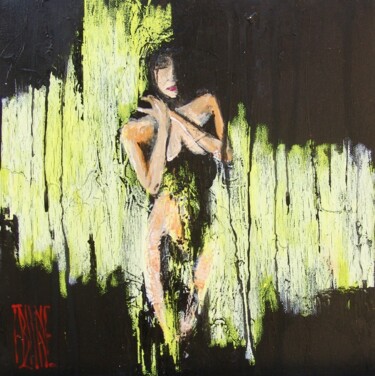 Painting titled "habillee-de-lumiere…" by Eric Bourse, Original Artwork