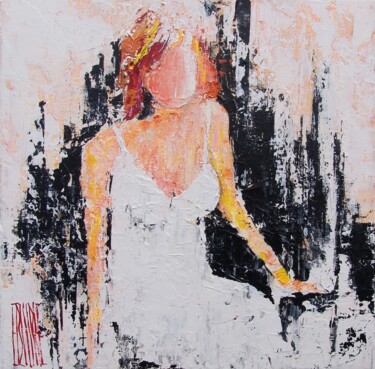 Pittura intitolato "La robe blanche" da Eric Bourse, Opera d'arte originale, Acrilico