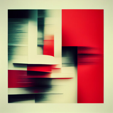 Arts numériques intitulée "Blurry n°16" par Eric Brocherie, Œuvre d'art originale, Peinture numérique