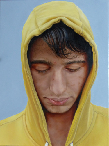 Malerei mit dem Titel "Intériorité" von Eric Cardonnel, Original-Kunstwerk