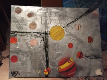 Картина под названием "Planète" - Eric Carré, Подлинное произведение искусства