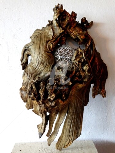 Sculpture intitulée "e-clavel-2.jpg" par Eric Clavel, Œuvre d'art originale, Bois
