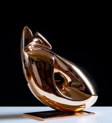 Scultura intitolato "night-time music" da Eric De Buncey, Opera d'arte originale, Bronzo