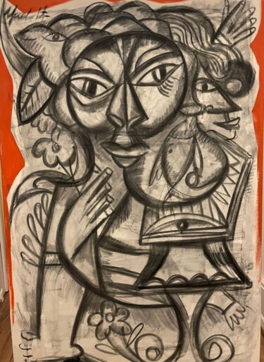 Картина под названием "15_Illuminado" - Eric Force, Подлинное произведение искусства, Акрил Установлен на Деревянная рама дл…