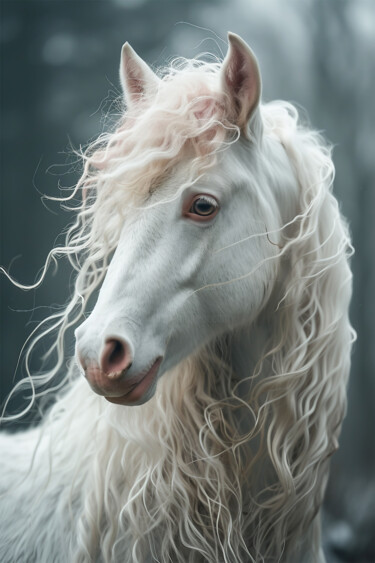 Fotografía titulada "ô chevaux" por Eric Fournier, Obra de arte original, Fotografía digital