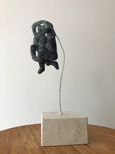 Escultura titulada "Serpentinlove" por Eric Garnier, Obra de arte original, Piedra