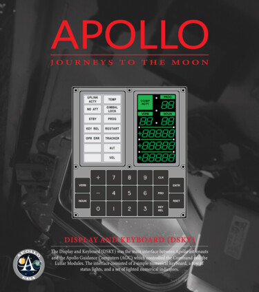 Apollo Display and Keyboard Interface Digital Arts titled "Apollo Display and…" by Eric Kam, Original Art, 2D Digital Work