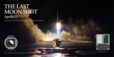 The Last Moon Shot Digital Arts titled "The Last Moon Shot" by Eric Kam, Original Art, 2D Digital Work