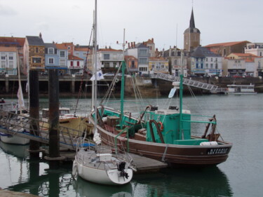 Photographie intitulée "Les Sables d'Olonnes" par Eric L Vadé, Œuvre d'art originale