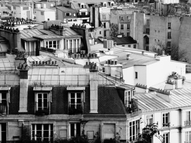 Φωτογραφία με τίτλο "Les Toits Parisiens" από Eric L Vadé, Αυθεντικά έργα τέχνης, Ψηφιακή φωτογραφία
