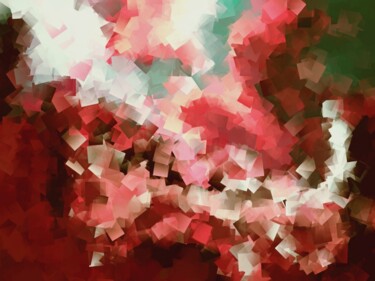 Arte digital titulada "Flores de cerezo" por Eric L Vadé, Obra de arte original, Trabajo Digital 2D