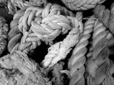 Fotografia intitolato "Knots & Ropes" da Eric L Vadé, Opera d'arte originale, Fotografia digitale