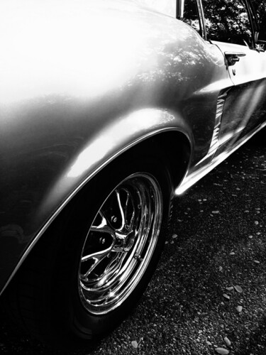 Photography titled "Ford Mustang 1967" by Eric L Vadé, Original Artwork, Digital Photography